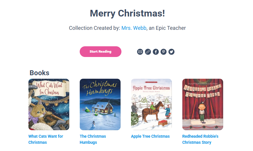 Merry Christmas Book Collection