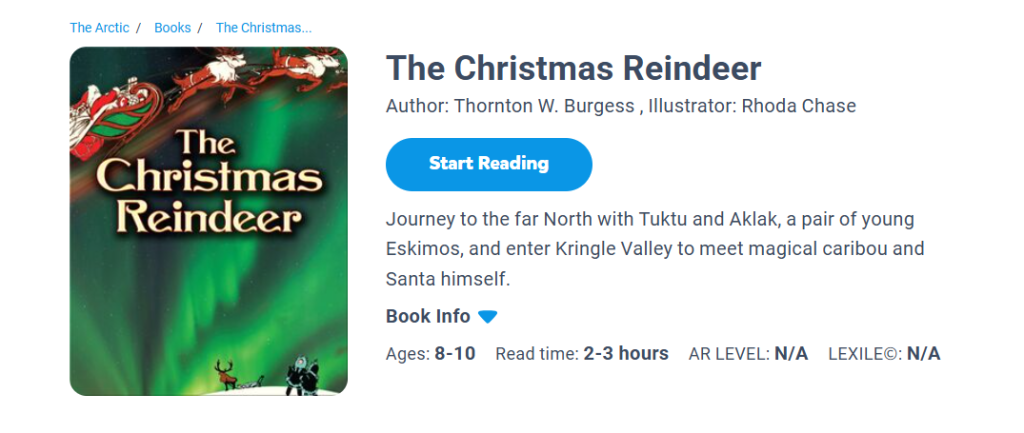 The Christmas Reindeer