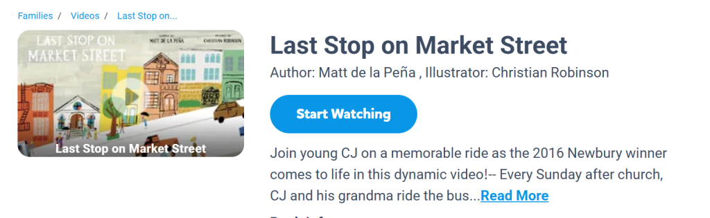 Last Stop on Market Street