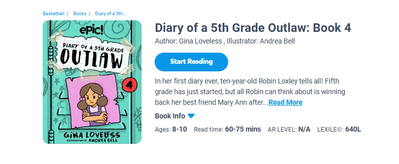 Diary of a 5th Grade Outlaw Book 4