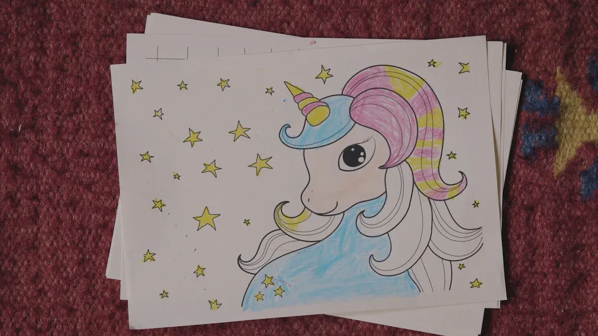 Free Magic Coloring Page Download