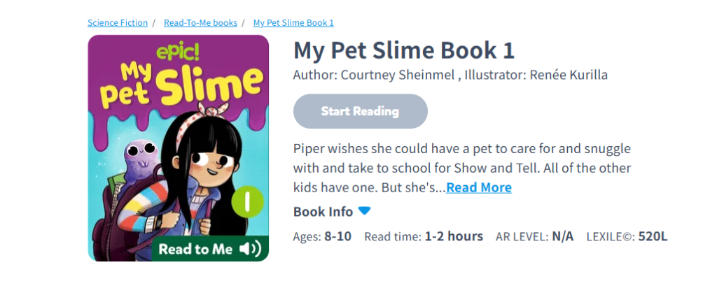 My Pet Slime Book 1