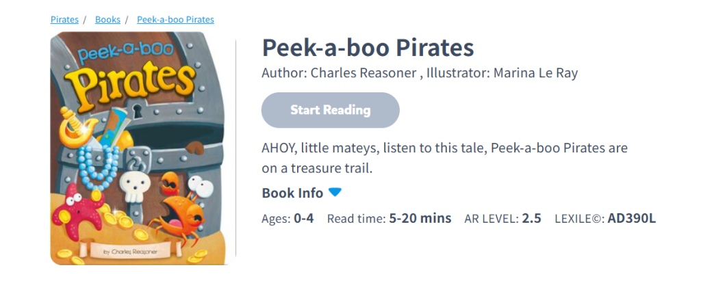 Peek-a-boo Pirates