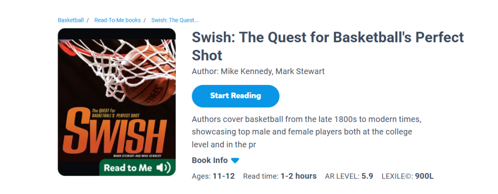 5. Swish: The Quest for Basketball’s Perfect Shot – Mark Stewart