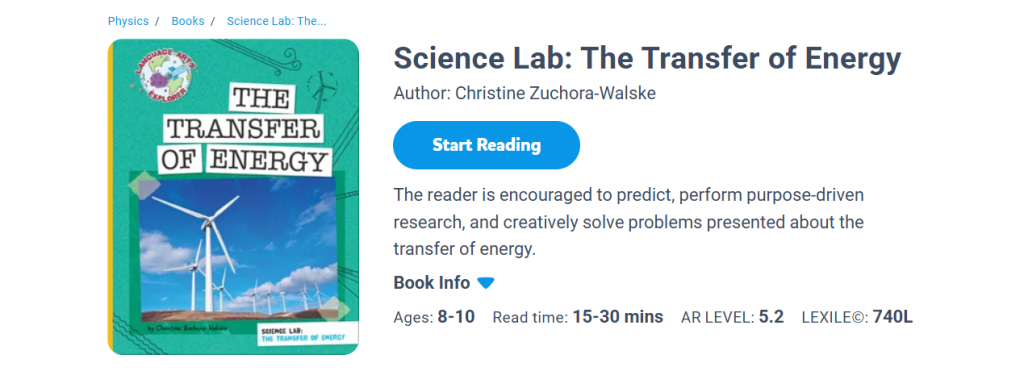 16. Science Lab: The Transfer of Energy