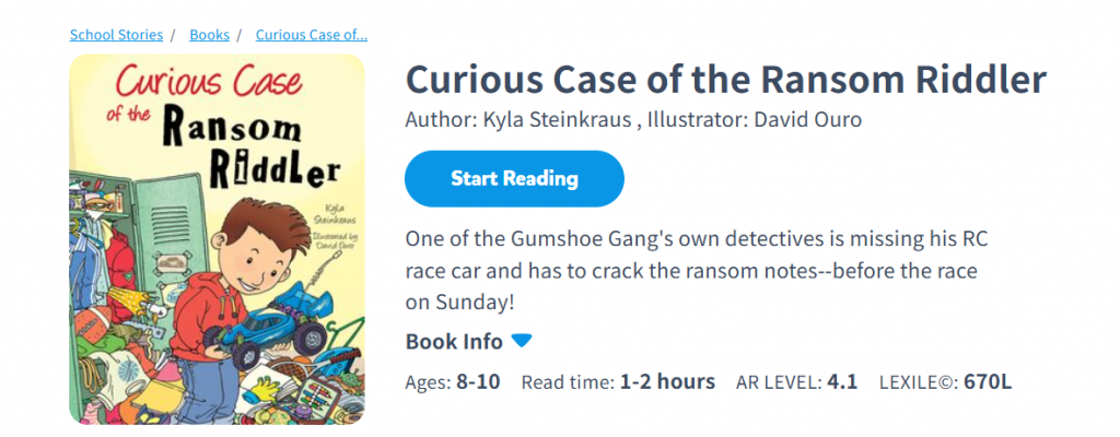 Curious Case of the Ransom Riddler