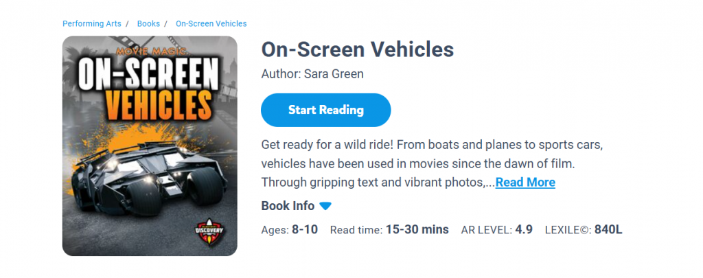 On-Screen Vehicles by Paul Mason