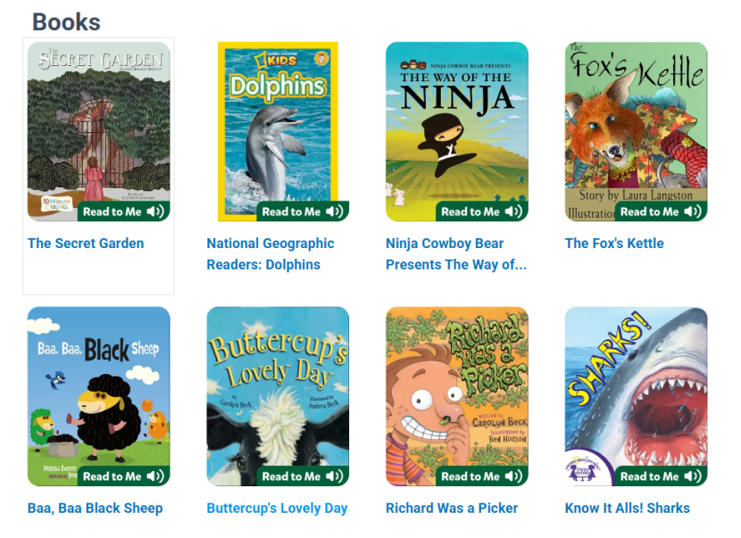 audio books for kids