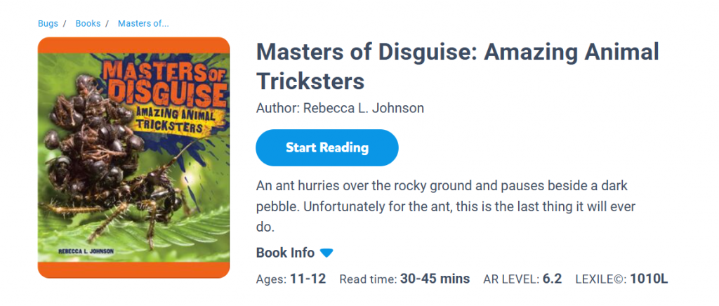 Masters of Disguise: Amazing Animal Tricksters by Rebecca L. Johnson