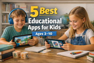 5 Best Educational Apps for Kids (Ages 3–10)